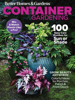 cover image of BH&G Container Gardening